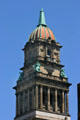 Wayne County courthouse tower. Detroit, MI.
