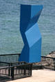 Obelisk by Sigmund Reszetnik in riverside Odette Sculpture Park in Windsor, ON. MI.