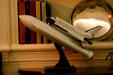 Model of Space Shuttle in Gerald R. Ford Presidential Museum Oval Office replica. Grand Rapids, MI.
