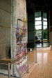 Section of Berlin wall in Gerald R. Ford Presidential Museum. Grand Rapids, MI.