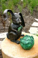 Bunny & Cabbage by Mary Zimmerman in Meijer Garden. Grand Rapids, MI.