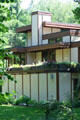 House in Wright's style on Taliesin Dr. in Kalamazoo. Kalamazoo, MI.