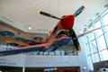 Flying Tiger plane hanging in atrium of Air Zoo. Kalamazoo, MI.