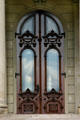 Front door of Michigan State Capitol. Lansing, MI.