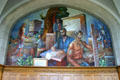 Emancipation proclamation mural by Charles Pollock in Auditorium at Michigan State University. East Lansing, MI.