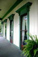 Honolulu House veranda doors. Marshall, MI.