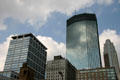 IDS Tower dominates Minneapolis skyline. Minneapolis, MN.