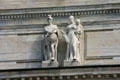 Carved classical figures on Minnesota State Capitol. St. Paul, MN.