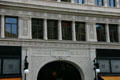 Terra cotta facade details of Hamm Building. St. Paul, MN.