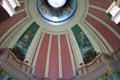 Allegorical figures painted in dome of Old St. Louis County Courthouse. St Louis, MO.