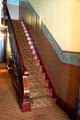Front hall & staircase at Campbell House Museum. St. Louis, MO.