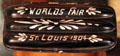 St Louis World's Fair 1904 pen holder at Chatillon-DeMenil Mansion. St. Louis, MO.