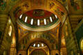 Interior mosaics of central nave at Saint Louis Cathedral. St Louis, MO.