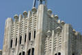 Art Deco shapes atop Continental Life Building. St Louis, MO