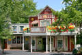 Recreation of frontier hotel at Silver Dollar City. Branson, MO.