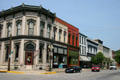 Heritage streetscape of Main St. Hannibal, MO