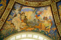 Education rotunda mural by Frank Brangwyn at Missouri State Capitol. Jefferson City, MO.