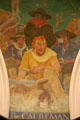 Cattleman mural by Allen Tupper True at Missouri State Capitol. Jefferson City, MO.