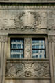 Art Deco details of former Fidelity Bank & Trust. Kansas City, MO.