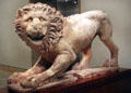 Greek lion from Attica at Nelson-Atkins Museum. Kansas City, MO