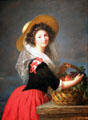Portrait of Duchesse de Caderousse by Elisabeth-Louise Vigée Le Brun at Nelson-Atkins Museum. Kansas City, MO