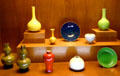 Glazed Chinese porcelain at Nelson-Atkins Museum. Kansas City, MO