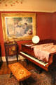 Grand piano & painting at Lewis-Bingham-Waggoner House. Independence, MO.