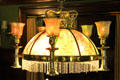 Dining room lamp at Lewis-Bingham-Waggoner House. Independence, MO.