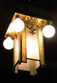 Square hanging lamp at Lewis-Bingham-Waggoner House. Independence, MO