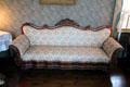 Settee in parlor at Jackson County Marshall's House Museum. Independence, MO