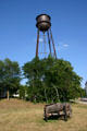 Watertower & wagon. Independence, MO.
