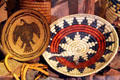 Papago & Navajo baskets at Museum of Anthropology of University of Missouri. Columbia, MO.