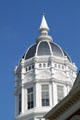 Dome of Jesse Hall at University of Missouri. Columbia, MO