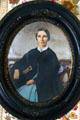 Portrait of Mary Jane Holmes Truman, Harry's grandmother, at Truman Birthplace House. Lamar, MO.