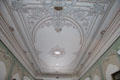 Central hall painted ceiling at Beauvoir. Biloxi, MS.