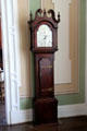 George Town tall clock by John Turnbull at Beauvoir. Biloxi, MS.