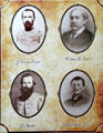 J. Dorsey Pender, William B. Bate, Jeb Stuart & Dewitt Smith Jobe - Confederate leader photos at Jefferson Davis presidential library at Beauvoir. Biloxi, MS.