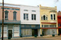 Colored heritage facades. Jackson, MS.