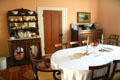 Dining room of Oaks House Museum. Jackson, MS.