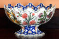 China bowl painted with flowers in Oaks House Museum. Jackson, MS