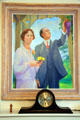 Portrait of Eudora Welty's parents Chestina & Christian. Jackson, MS.