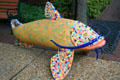 Mosaic fish street theme art. Jackson, MS.