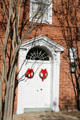 Front door of Texada home oldest Capitol Building in Mississippi. Natchez, MS.