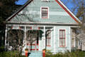 Red & blue shingle house. Natchez, MS.