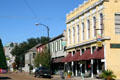 Streetscape of Natchez Main Street. Natchez, MS.