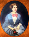 Portrait of Julia Nutt at Longwood. Natchez, MS.