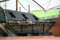 Union Ironclad sunk 1862 by electrically detonated mine at USS Cairo Museum. Vicksburg, MS.