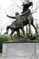 Statue of Brigadier General Lloyd Tilghman CSA. Vicksburg, MS.