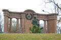 Texas State Memorial by Maurer architects & sculpture by Herring Coe. Lundgren. Vicksburg, MS.