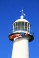 Top detail of Biloxi Lighthouse. Biloxi, MS.